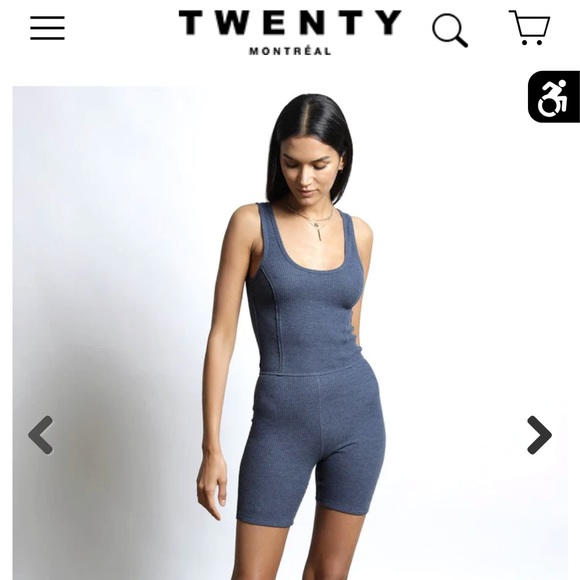 Twenty Montreal Bandier Everest Thermal Romper Bodysuit - Picture 5 of 5